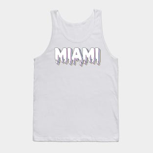 Drippy Retro Miami Tank Top